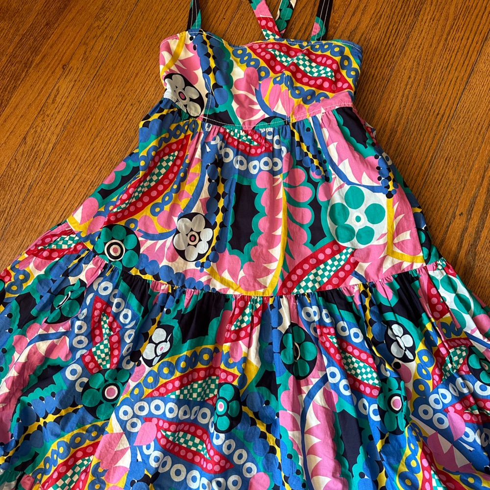 J. Crew Ratti print maxi dress size 00. Worn once